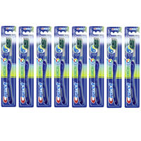 Crest 佳洁士 外柔内刚软毛牙刷 8支