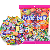 ADM果超水果软糖500g散装喜糖马来西亚进口混合糖果过年货小零食