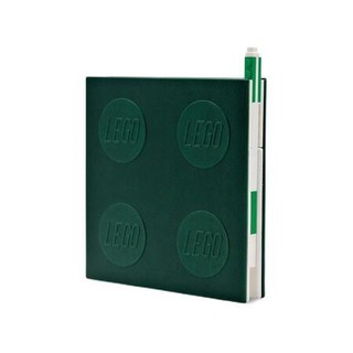 LEGO 乐高 52443 搭扣笔记本 附圆珠笔 绿色 单本装