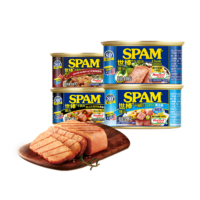 直播专享：SPAM 世棒 午餐肉罐头组合 4罐（有赠品）