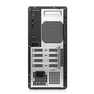 DELL 戴尔 灵越3910 十二代酷睿版 23.8英寸 商用台式机 黑色 (酷睿i5-12400F、GT 730、16GB、256GB SSD+1TB HDD、风冷)