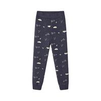 BoBDoG 巴布豆 WBQ4ZK816 儿童加厚打底裤 藏青色 100cm