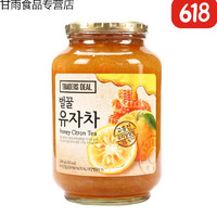 柚子茶  韩国traders deal蜂蜜柚子茶2千克  冲饮水果茶 a 蜂蜜柚子茶x2