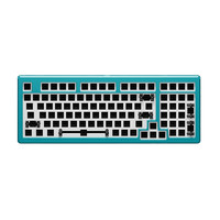Akko 艾酷 酷创者 MOD004 键盘金属套件 RGB 98键 孔雀绿