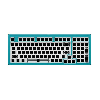 Akko 艾酷 酷创者 MOD004 键盘金属套件 RGB 98键 孔雀绿