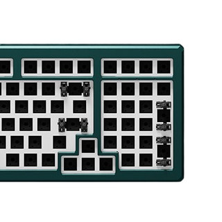 Akko 艾酷 酷创者 MOD004 键盘金属套件 RGB 98键 墨玉绿