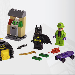 LEGO 乐高 Batman蝙蝠侠系列 76137 蝙蝠侠之谜语人银行劫案