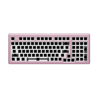 Akko 艾酷 酷创者 MOD004 键盘金属套件 RGB 98键 樱花粉