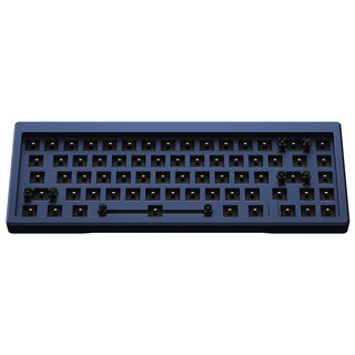 Akko 艾酷 酷创者 MOD005 键盘金属套件 RGB 67键 深海蓝