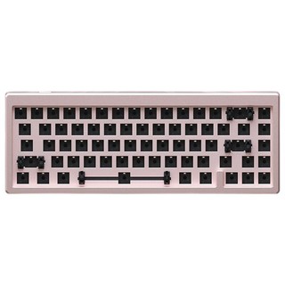 Akko 艾酷 酷创者 MOD005 键盘金属套件 RGB 67键 樱花粉