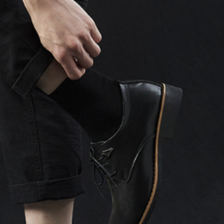 J-BOX 男士中筒袜套装 ZP0513 升级款 10双装 黑色