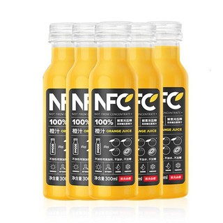 NONGFU SPRING 农夫山泉 100%NFC 橙汁 300ml*8瓶