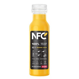 NONGFU SPRING 农夫山泉 100%NFC 橙汁 300ml*8瓶