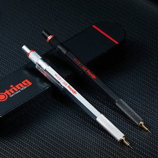 rOtring 红环 800 防断芯自动铅笔 黑色 0.7mm 单支装