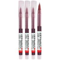 Snowhite 白雪 T15 拔帽中性笔 红色 0.5mm 20支装