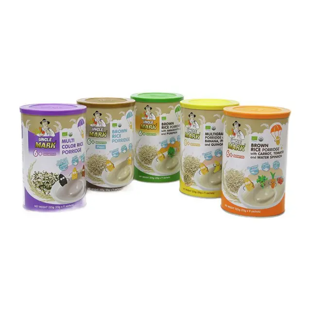UNCLE MARK 米克叔叔 婴幼儿茉莉香糙米米粉 国行版