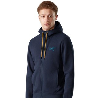 ARC'TERYX 始祖鸟 BIRD EMBLEM 男子抓绒衣 潘瑟拉蓝 XL