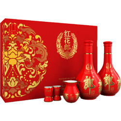 LANGJIU 郎酒 红花郎10  53度 酱香型白酒 500ml*2瓶