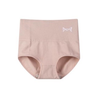 Miiow 猫人 女士平角内裤套装 MR7028-3 3条装(粉色+浅绿+浅咖) XXL