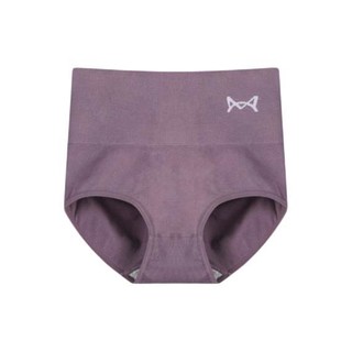 Miiow 猫人 女士平角内裤套装 MR7028-3 3条装(肤色+绾紫+蓝色) XXL