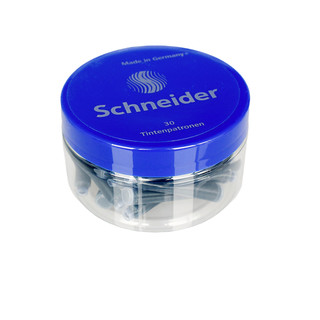 Schneider 施耐德 钢笔墨囊 蓝色 30支装