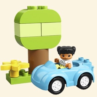 LEGO 乐高 Duplo得宝系列 中号缤纷桶+创意拼砌版