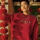 LI-NING 李宁 男日进斗金 虎年运动卫衣