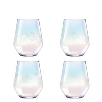 Luminarc 乐美雅 四季炫彩 玻璃杯 400ml*4 春+夏+秋+冬