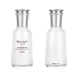 one leaf 一叶子 白百合提亮护肤礼盒装 (爽肤水150ml+补水乳120ml+补水洁面乳100g+补水霜50g+水润透亮晚安面贴膜33g*5片)