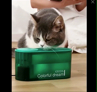 哈巴斯 猫咪智能喂水器 活力橙款