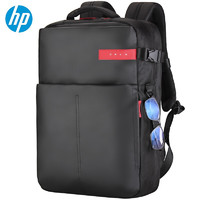 HP 惠普 电脑包双肩包男商务笔记本包17.3英寸暗影精灵游戏电竞包OMEN大容量双肩背包K5Q03 黑色
