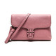 TORY BURCH 托里·伯奇 TORY BURCH 新年礼物 送女友 奢侈品 TB女包 MCGRAW系列皮革单肩斜挎包粉色 53163 651