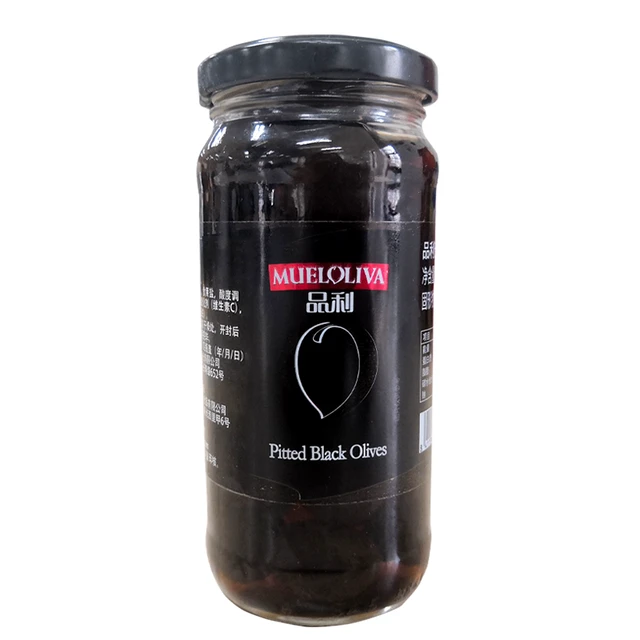 MUELOLIVA 品利 无核腌渍橄榄 240g