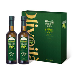 olivoilà 欧丽薇兰 纯正橄榄油礼盒 500ML*2瓶