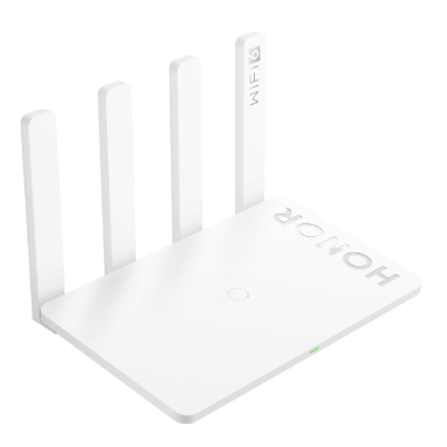 HONOR 荣耀 路由4 双频3000M 家用千兆Mesh无线路由器 Wi-Fi 6 单个装 白色