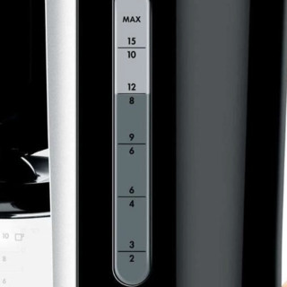 Electrolux 伊莱克斯 Breakfast Line欧淳系列 ECM3100 滴漏式咖啡机 黑色