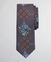 Brooks Brothers Patchwork Print Tie