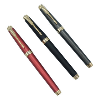 Jinhao 金豪 钢笔 首席系列 997 磨砂灰金夹 0.5mm 单支装
