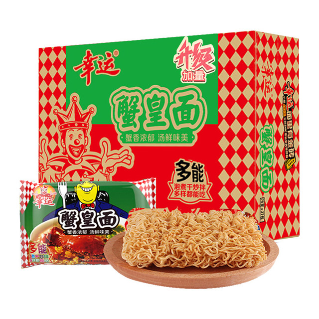 88VIP：幸运 LUCKY 蟹皇面 285g*24袋