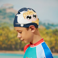 TOSWIM 拓胜 泳时尚系列贴合型印花硅胶游泳帽-TS81461237-海象宝宝