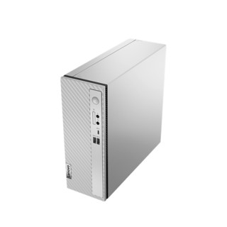 Lenovo 联想 天逸 510S 十二代酷睿版 23英寸 商用台式机 银白色（酷睿i5-12400、核芯显卡、16GB、256GB SSD+1TB HDD、风冷）