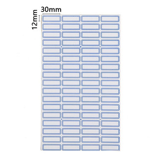 正彩 4630 不干胶便利贴 30mm*12mm 蓝色 4080枚