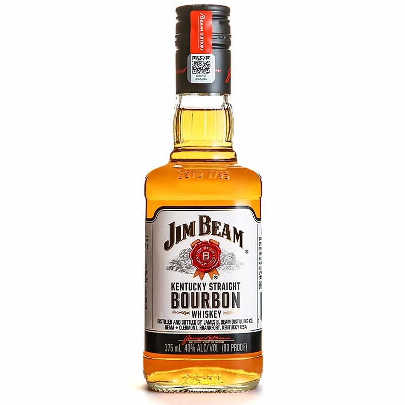 JIM BEAM 金宾 调和 波本威士忌 40%vol 375ml