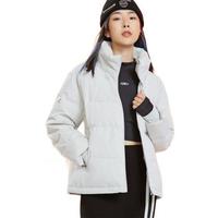 XTEP 特步 女子运动羽绒服 879428190143 白灰 XXL