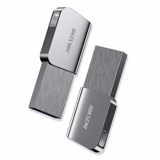 HIKVISION 海康威视 HS-USB-X303S USB 3.1 U盘 银色 64GB USB-A