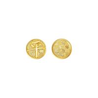 minGR 明牌珠宝 祝福系列 AFP0450 平字足金转运珠