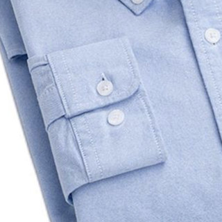 VANCL 凡客诚品 男士长袖衬衫 2021352 蓝色 XL