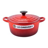 LE CREUSET 酷彩 炖锅(16cm、1.3L、铸铁、红色)