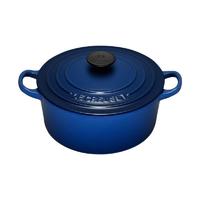 LE CREUSET 酷彩 炖锅(16cm、1.3L、铸铁、钴蓝色)