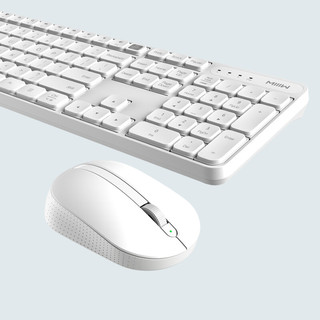 米物 MWWK01 无线键鼠套装 白色